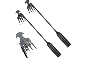 Asfrode 2 sztuki wyrywacz chwastów ze stali nierdzewnej, 40 cm, narzędzia ogrodowe, urządzenie do usuwania chwastów, bez instalacji, profesjonalny trymer do chwastów