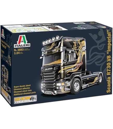 ミニカー IXO 1/43 - MANS 1976 KENWORTH W900 Ixo 1:43 Kenworth W900 SZM year 1976 black / brown TR144.22