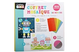 JEUX 2 MOMES- Coffret Mosaïque, EC3301, Multicolore