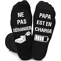 Chaussettes Drôles Pour Gamer + Porte-Clés – Cadeau Homme, Papa, Ado « Ne Me Dérange Pas, Je Joue »