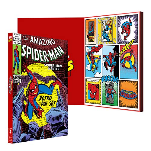 Preisvergleich Produktbild Marvel Avengers: Spiderman Retro Pin Set