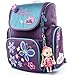 Produktbild Delune Mädchen Schulranzen wasserdicht und große Kapazität mit 3D niedlichen Schmetterling Design orthopädische Rucksack