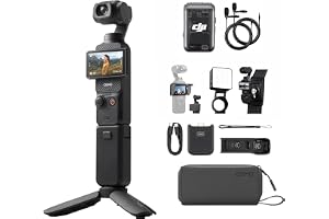 Produktabbildung: DJI Osmo Pocket 3 Kreativ Combo Vielseitiges Zubehör Bundle | vlog Kamera 4K mit 1-Zoll-CMOS und 4K/120 fps Vi
