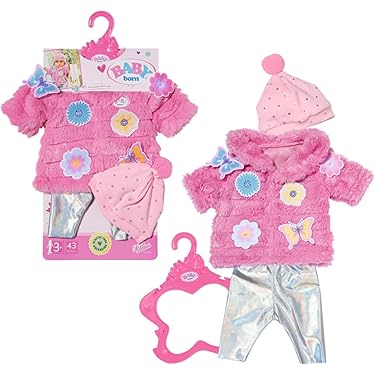 Maileg poppenkleding vader - shirt en gestreepte broek - 15 cm