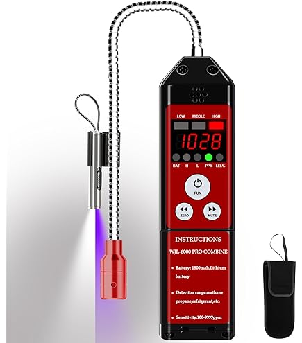 Mastercool 56100 Raptor Refrigerant Leak Detector – Professional HVAC & Automotive Leak Tester