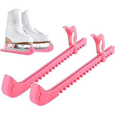 Paire De Protège-lames Réglables Pour Patins De Hockey - PVC - Taille Ajustable (env. 31 Cm) - Pour Tailles 37-45