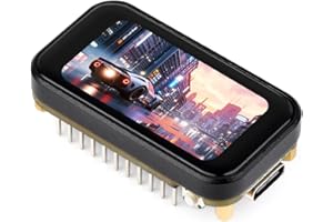 WAVESHARE ESP32-C6 1.47inch Touch Display Development Board with Pre-soldered Header 172×320 Resolution 262K Color LCD Screen,Supports WiFi 6 & Bluetooth,with Colorful RGB LED