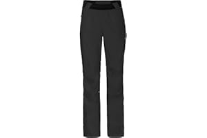 ‎BERGSON Bergson KERAVA Comfort | Damen (Über-) Regenhose - wasserdicht - Winddicht - atmungsaktiv - Netzfutter - Comfort Bund - Regen-Überhose - Wassersäule: 12000 mm - PFC-frei - Atmungsaktivität: 12000 g/q