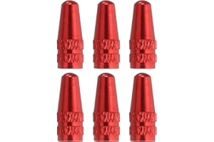 sourcing map Bike Valve Caps Anodized Aluminum Road Bicycle Air Tire Valve Caps Dust Caps for MTB Road Racing