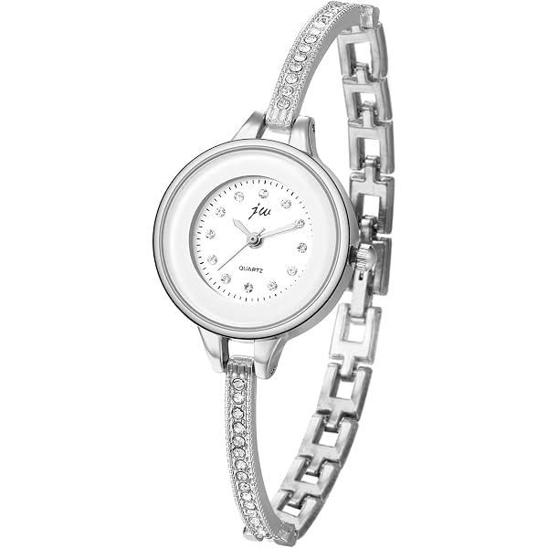 JewelryWe Orologio Donna Con Zirconi E Cigno – Bracciale Elegante, Quadrante Ultrasottile, Regalo Perfetto Per Lei