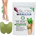 SLIDO™ Herbal Knee Pain Relief Patches Arthritis Inflammation Patch Sticker | Instant Relief from Knee Pain | Joint Knee Pain Relief Products Natural Wormwood Extract Patch for Knee (30 PATCHES)