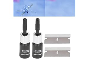 GFRGFH 2PCS Car Cracks'gone Glass Repair Kit,Crack Repair Fluid DIY Window Glass Repair Fluid for Automotive Chips, Cracks, Star-Shaped Crack