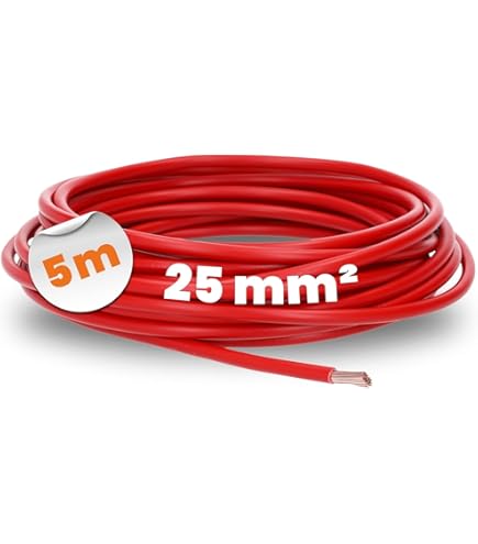 EBROM HI FLEX 2 Meter Zeer Flexibele Accukabel Rood En Zwart Pluskabel Aardkabel 6mm2 6 Mm2 Mm2 Volledig Koper 99 9 Ofc Koperen Stroomkabel Lengte 681965344