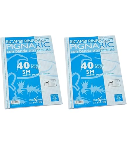 Carta A Quadretti Blasetti 5mm - 400 Fogli A4, Senza Margini, Grammatura 80g - Foto 2