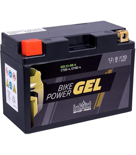 Batería de moto FULBAT YT9B-4 GEL - 550642 - Rodamientos Ayús