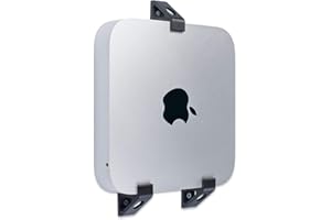 P3D-Lab Wall Mount Bracket for Mac Mini 2010-2021- 3 Years Warranty - Made in UK (Black)