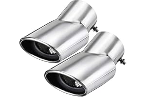 JINYISI Convient pour Land Rover Range Rover Sport 2005-2010, tête d'échappement, Silencieux d'échappement en Acier Inoxydable, Tuyau d'embout de Silencieux arrière