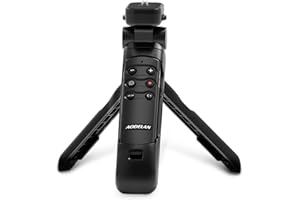 AODELAN Wireless Remote Shooting Grip Tripod for Selfies and Vlogging with Remote Control for Sony ZV-E10,ZV-1F, ZV-E10 II, ZV-1, a6400, a7R IV, a7C, a9, a9 II, Replace Sony GP-VPT2BT