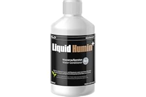 GlasGarten Liquid Humin+ | 250ml – Huminstoffe in der Flasche. Verbesserung des Immunsystems der Tiere & Stabilisierung des pH-Werts - Schutz vor pH-Sturz