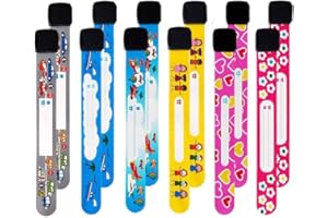 LANGING 24 Pcs Bracelet Identification Enfant Infoband Bracelet Bracelet Securite Enfant
