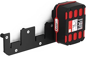 NewGround Designs Support mural pour batteries Parkside 20V Support pour batteries X TEAM/Support mural pour batteries (3 batteries) avec vis et chevilles [MADE IN GERMANY].