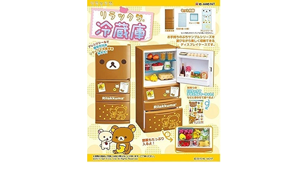 Re San X Rilakkuma Series Plenty Of Refrigerator Theme Japanese Import By Re Ment Amazon De Toys Games