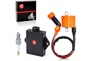 MOTO1988 Igniter CDI Box and Ignition Coil ATV for Arctic Cat 250 350 1998-2005 for SUZUKI Quadrunner 250 1988-2002 Quadrunner 4WD 1987-1993 King Quad 300 1995-2002 3530-024 3530-011 32900-19B50 32900-19B40