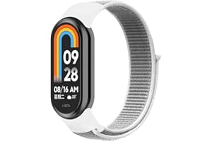 FYISWHO Oddychający Sport Pasek do Xiaomi Smart Band 8/Smart Band 9, Nylon Paski Bransoletka Pasek do Zegarka do Xiaomi Mi Band 8/Band 9