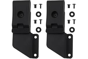 Briny River 2 Stück K Scheiden-Clip, um 360 ° drehbar, Gürtelclip, kompatibel mit KYDEX Scheide