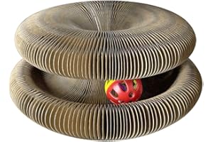 EURO MARKETING MANUFACTURING Gatto Matto Gioco tiragraffi per Gatti, Cartone, Marrone, Unica