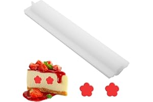 LaceDaisy Fai da Te Lungo Tubo Mousse Dessert Stampo in Silicone Candela Sapone Dima Stampo per Sapone, Stampo in Silicone A Forma di Cilindro Lungo A Mano per Cottura, Decorazione Dolci Attrezzo