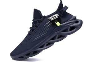 ZDFQLGV Mens Walking Shoes Tennis Slip On Fitness Sneakers Workout Running Anti Slip Fashion Casual Comfortable Breathable Lightweight Jogging Shoes