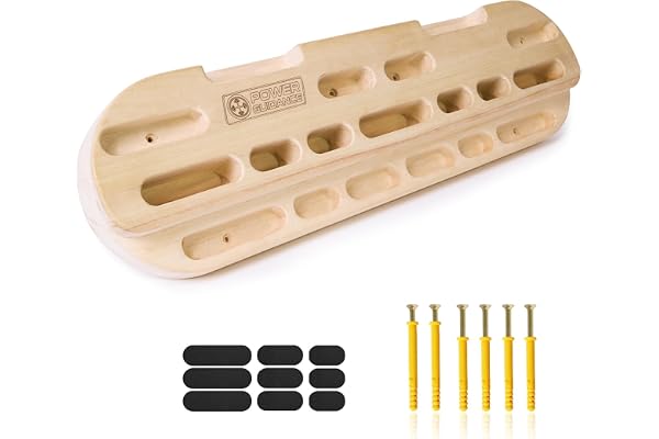POWER GUIDANCE Planche d'escalade Fingerboard Gripboard pour Les débutants en Escalade Fingerboard Climbing Convient pour l'équipement d'entraînement de Bloc