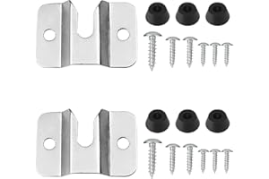 MANICAF 2 Sätze Dartscheibe Halterung Schrauben Set für Steeldartboards Steeldartscheibe Dartscheibe Aufhängung Montagehalterung Kit Wandbehang Tragbare Dartscheibe Set