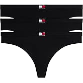 Tommy Hilfiger 3 PACK THONG (EXT.SIZES) Tanga Kadın
