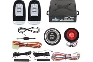 EASYGUARD EC003 Rolling code Smart Key PKE Passive Keyless Entry Car Alarm System Push button Start Remote Engine Start