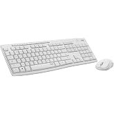 LOGITECH MK295 T&Uuml;RK&Ccedil;E KABLOSUZ MULTİMEDYA BEYAZ SESSİZ Q KLAVYE+MOUSE