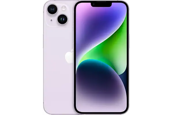 Apple iPhone 14, 128GB, Púrpura (Reacondicionado)