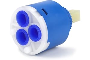 BHHTBB Kartusche Wasserhahn 35mm Keramik Ersatzkartusche Wasserhahn Kompatibel mit Blanco 121894 Armaturen Kartusche für Küchenarmatur, Badarmaturen, Bidetarmaturen (35mm)