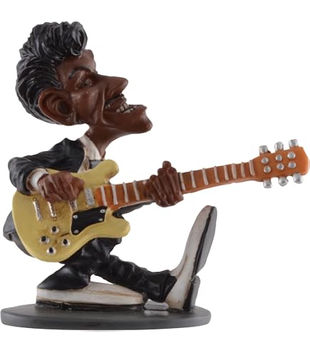 Statua Comica Adam Di Warren Stratford – In Pietra Artificiale Dipinta A Mano, Soggetto Rock “With Or Without You”