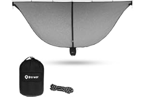 BTRWOR Mosquito Net For Hammock,Hammock Bug Net,For all Single or Double Camping Hammocks. Quick/Easy Eet Up And Perfect Hammock Accessory.