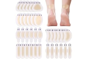 PKCHYE Cerotti Vesciche Piedi 36 Pezzi Cerotti Vesciche Tallone Cerotti Bolle Cerotti Vesciche Vesciche Piedi Idrocoloidi Cerotti Vesciche Sport per Tallone e Pelle Protettiva Più Veloce Guarigione Ferita