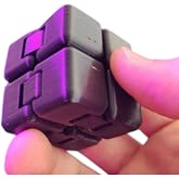 AEE&reg; Infinity Stres K&uuml;p&uuml; &ndash; Sonsuz Hareketli Fidget K&uuml;p, Bilek Parmak G&uuml;&ccedil;lendirici, Stres ve Anksiyete Azaltıcı (1, Siyah)