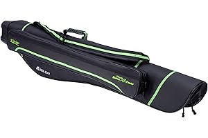 Mikado HARDCASE 2 Kammer Match- Feeder- Rutenfutteral 1,35m Rutentasche