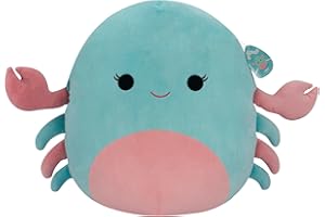 Squishmallows SQCR05492 - Isler die Krabbe 50 cm, offizielles Jazwares Plüsch, superweiches Kuscheltier