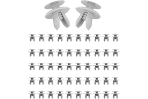 Konuooer 701867299 Befestigungsclips für T4 T5, 50 Stück Kunststoff Clips Türverkleidung Halter für 9mm Loch