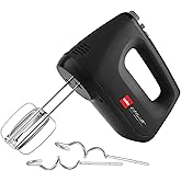 Cello Supreme Hand Blender | Hand Mixer | Beater - Easy Mix, Powerful 400 Watt Motor | 6 Speed Control + Turbo | Dough Hooks 