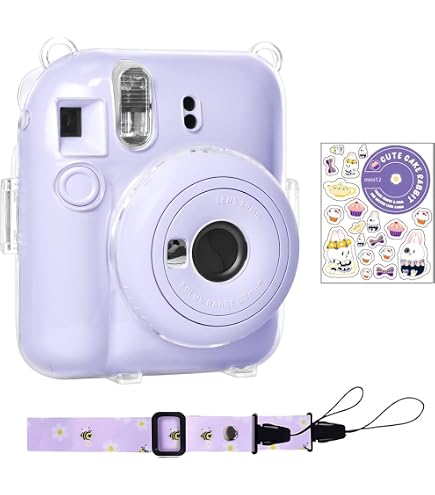 Etui Appareil Photo FUJI Instax Mini - Bleu Givré - Pour Instax Mini 9 Convient Au Mini 8