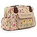 Pink Lining Blooming Gorgeous Cottage Garden Changing Bag