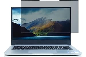 ZOEGAA Laptop Privacy Screen 14 Inch 16:9,Magnetic Removable Anti-Glare Blue Light Blocking Laptop Privacy Screen, Compatible with Dell/Lenovo/HP/Huawei/Acer/Asus